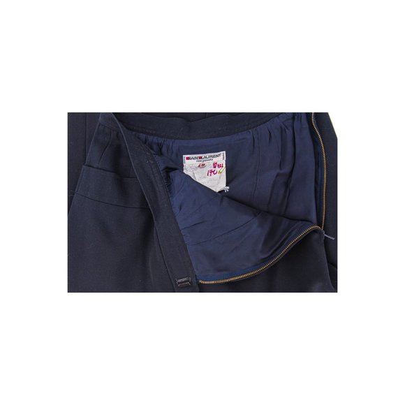 Yves Saint Laurent Rive Gauche Formal 38 Black - Picture 4 of 5